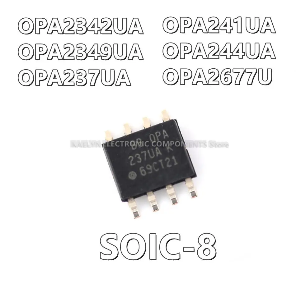 10Pcs/lot OPA2342UA 2342UA OPA2349UA 2349UA OPA237UA 237UA OPA241UA 241UA OPA244UA 244UA OPA2677U 2677U SOIC-8