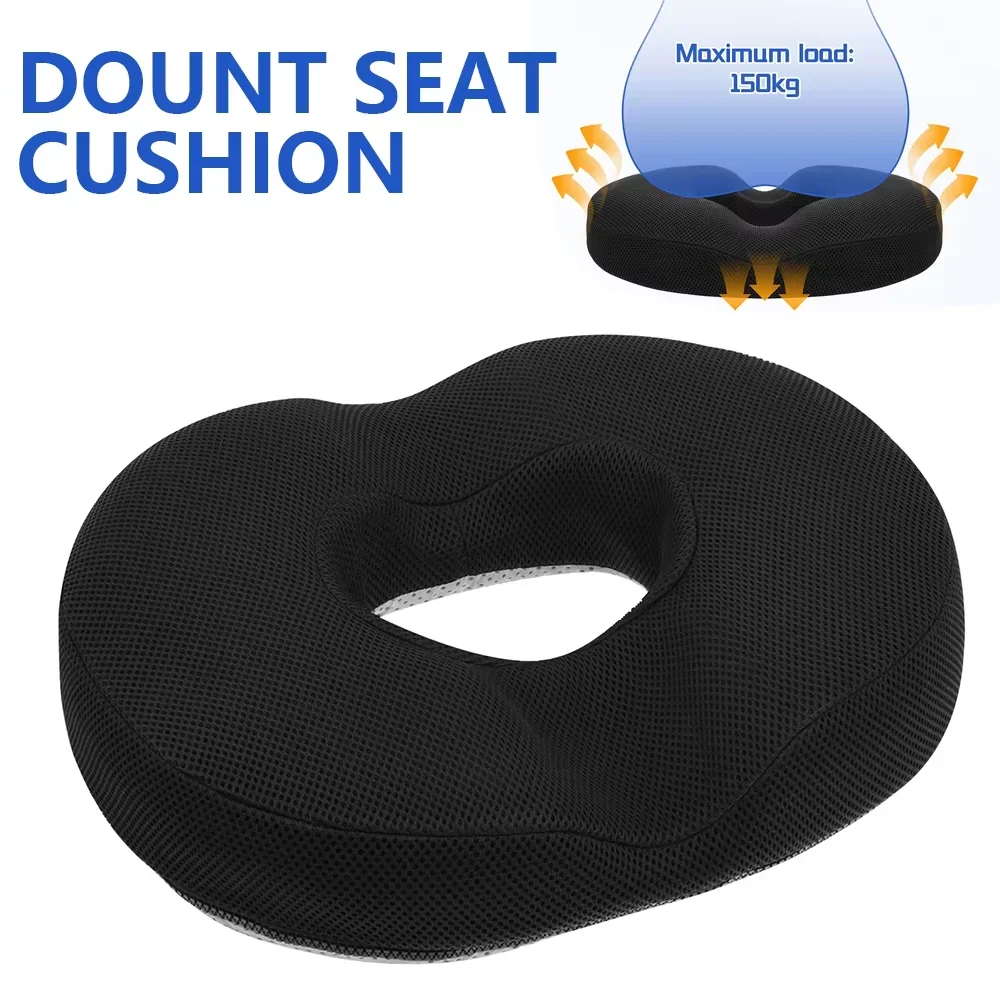 Donut Pillow Seat Cushion for Hemorrhoids,Sciatica & Hip & Coccyx Desk Chair Cushion for Long Sitting Office Worker, Car Driver