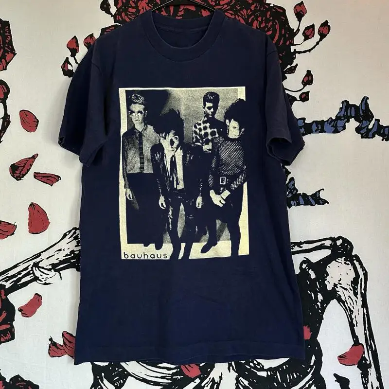 New Popular Bauhaus Rock Band T Shirt Cotton Black S 5XL CC073