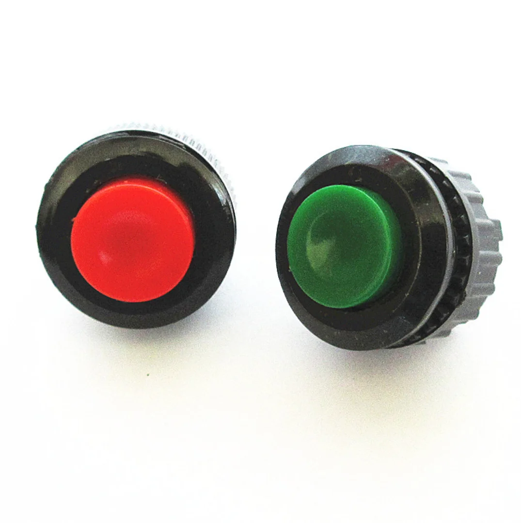 5pcs DS-500 DS-501 14mm On/Off Push Button Switch Mini Lockless Momentary NO/NC ON OFF Push Button Micro Normally Open Switch