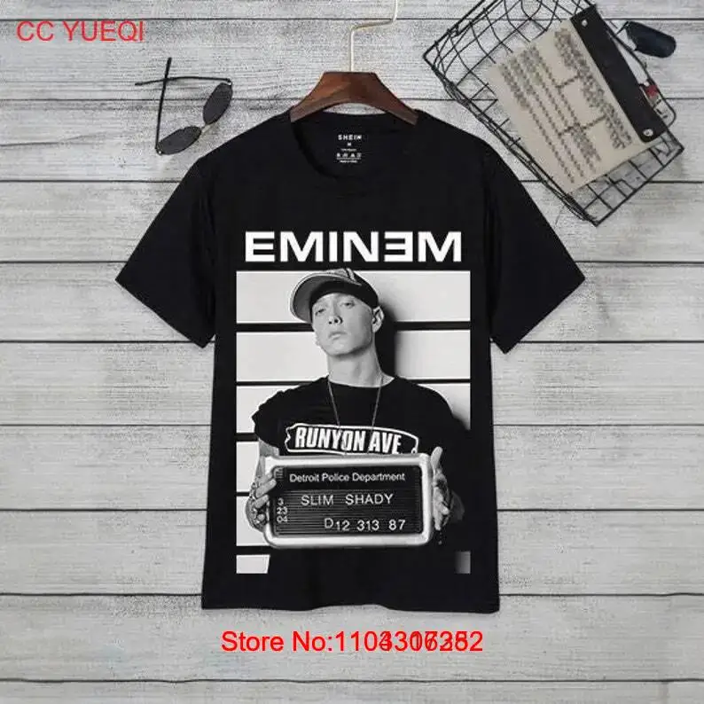 Camiseta retrô Eminem Slim Shady, Rap God dos anos 90, presente de hip hop para o dia das mães.