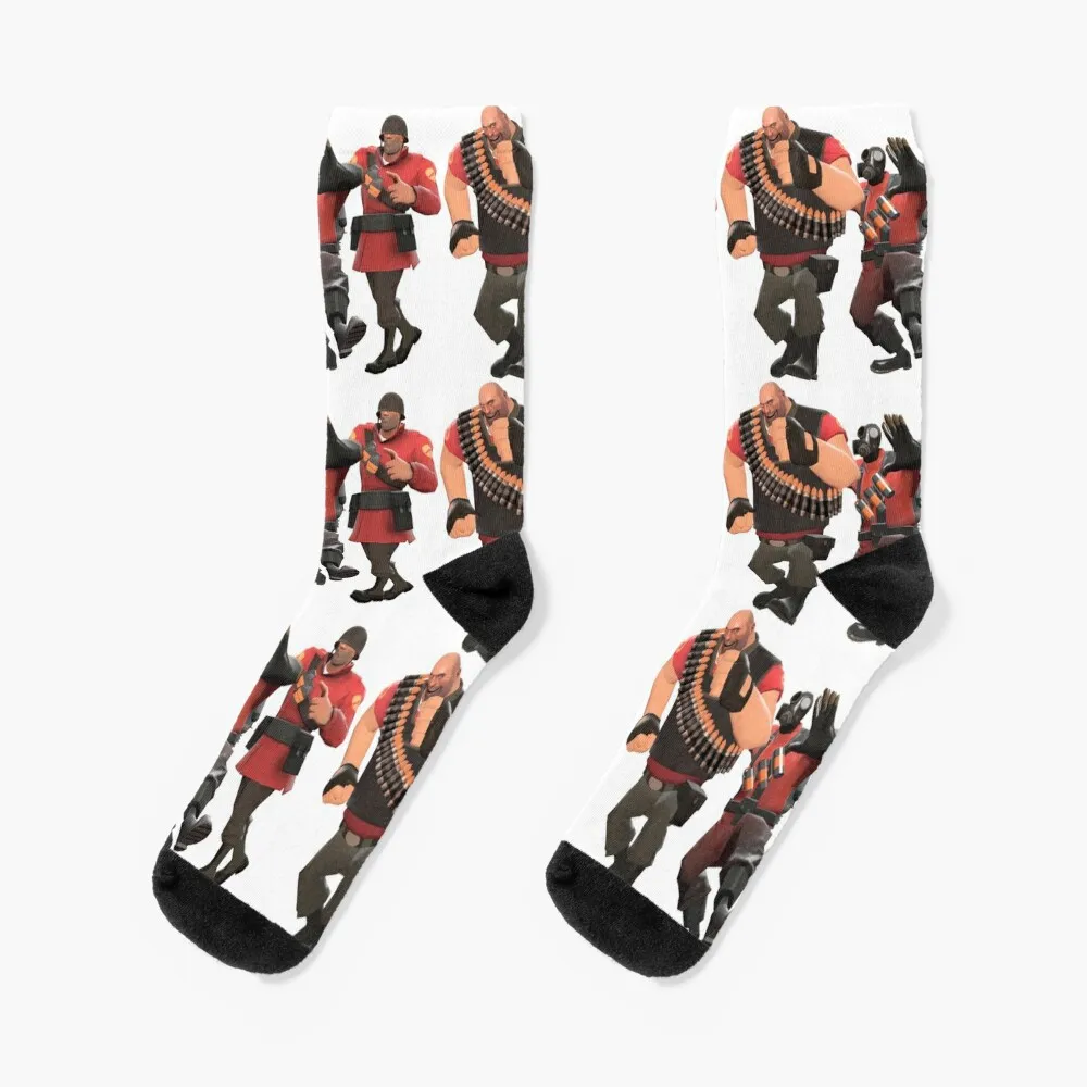 

Team Fortress 2 - Conga! Socks Cartoon characters socks Golf socks mens tennis Stockings