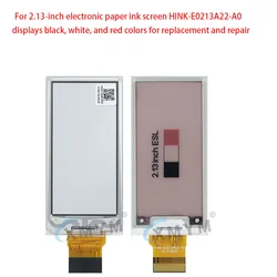 For 2.13-inch electronic paper ink screen HINK-E0213A22-A0 displays black, white, and red colors for replacement and repair