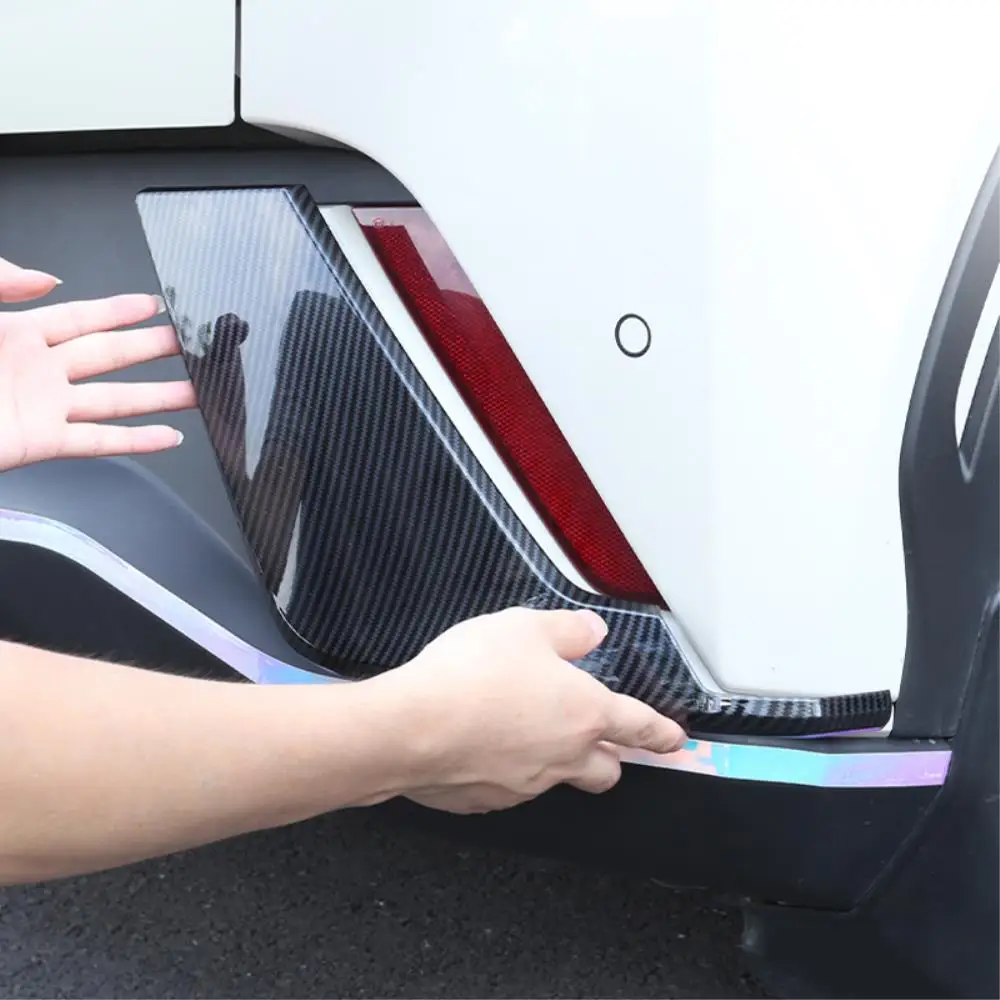 Car Upgrade For BYD Seagull Dolphin Mini 2023 2024 Front Rear Blade Corner Shell Sticker Wind Knife Decorative Strip Frame