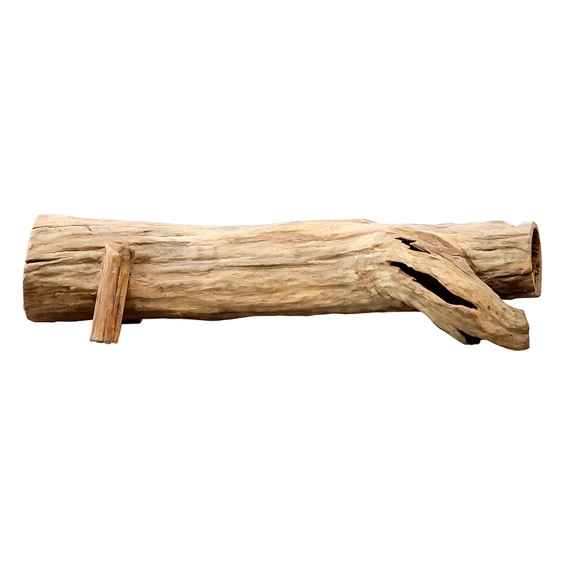 Wooden tree-shaped bench, wild luxury B & B hotel decoration, bedside bench, bench, shoe changing stool