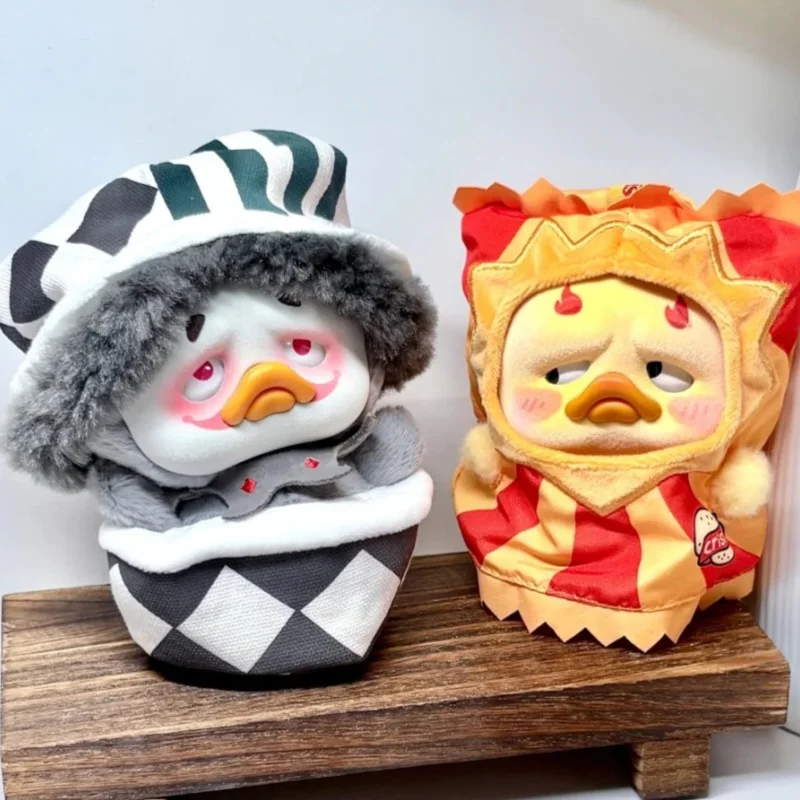 

Genuine Pocket-Upsetduck Crazy Circus Duck Blind Box Plush Vinyl Movable Doll Bag Pendant Decor Collection Mysterious Box Gift