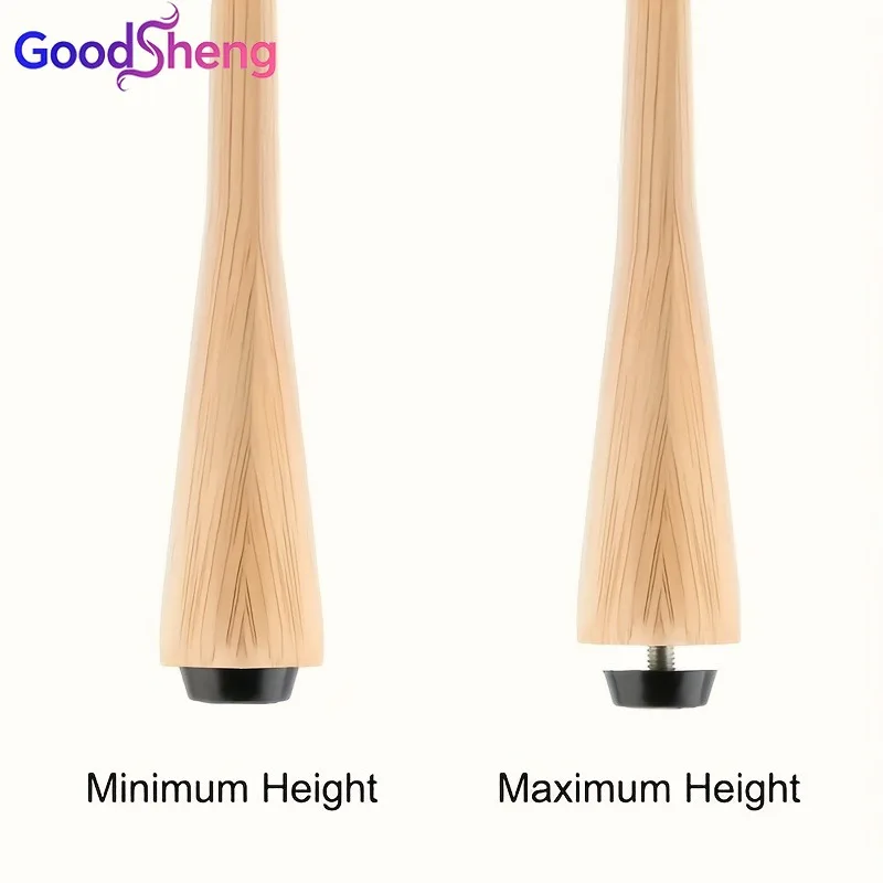 50Pcs M6 Screw-in Adjustable Leveling Feet Durable Metal Plastic Easy Install Leg Pads for Tables Chairs Storage Shelves