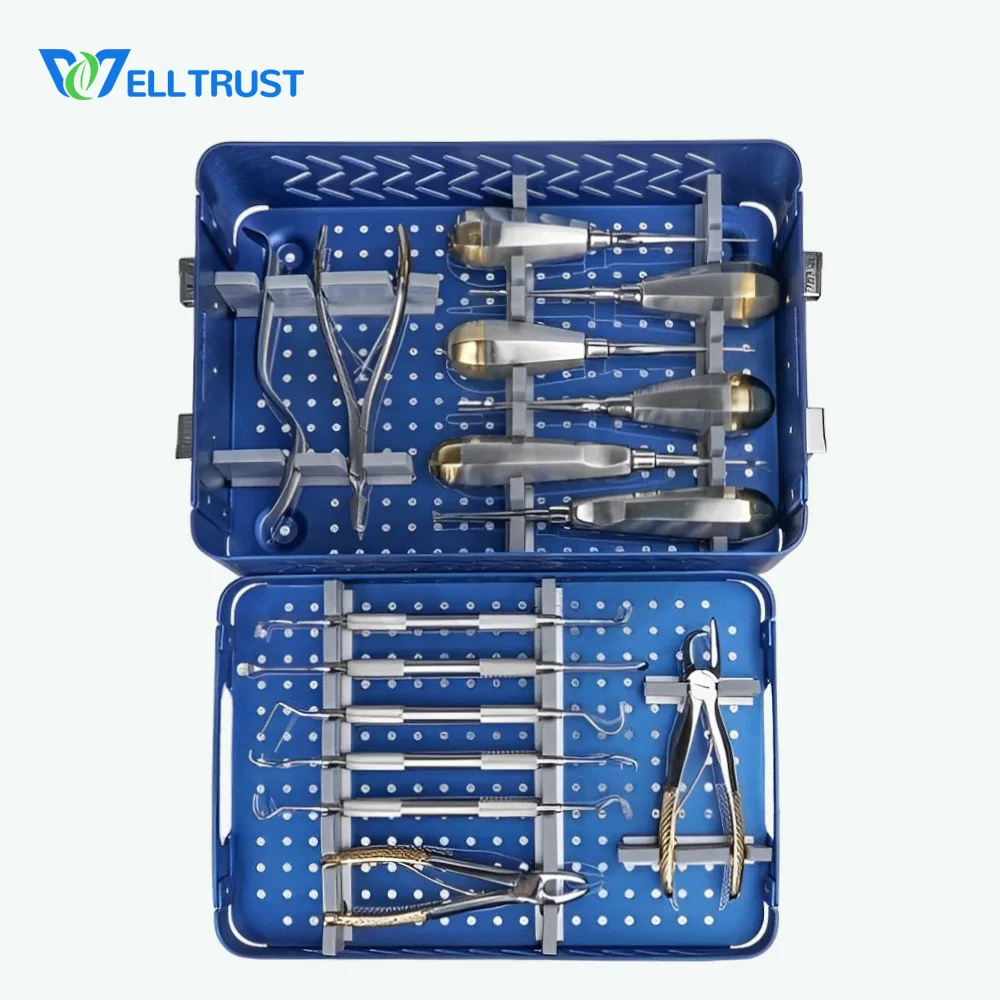 Veterinary Dental Instrument Kit Small Animal Surgical Tool Set Medical Orthopedic Forceps for Pet Dog Cat Surgery