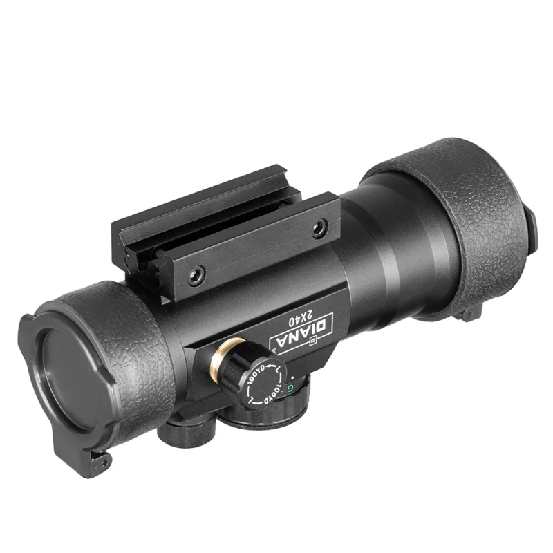 High-definition, impact-resistant, outdoor-use DIANA high-quality 2X40 red and green dot, tactical optical telescope view 2