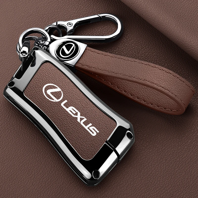 For Lexus RX 300 330 350 400h Is 250 200 LX470 570 GX460 470 CT200h ES GS RX LX GS GX NX Car Key Cover Case Keychain Accessories view 6