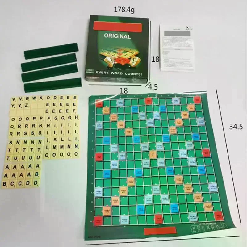 1 Set Multi-player Desktop Toy Children's English Alphabet Matching Game For Parent-Child Interaction Educational Material