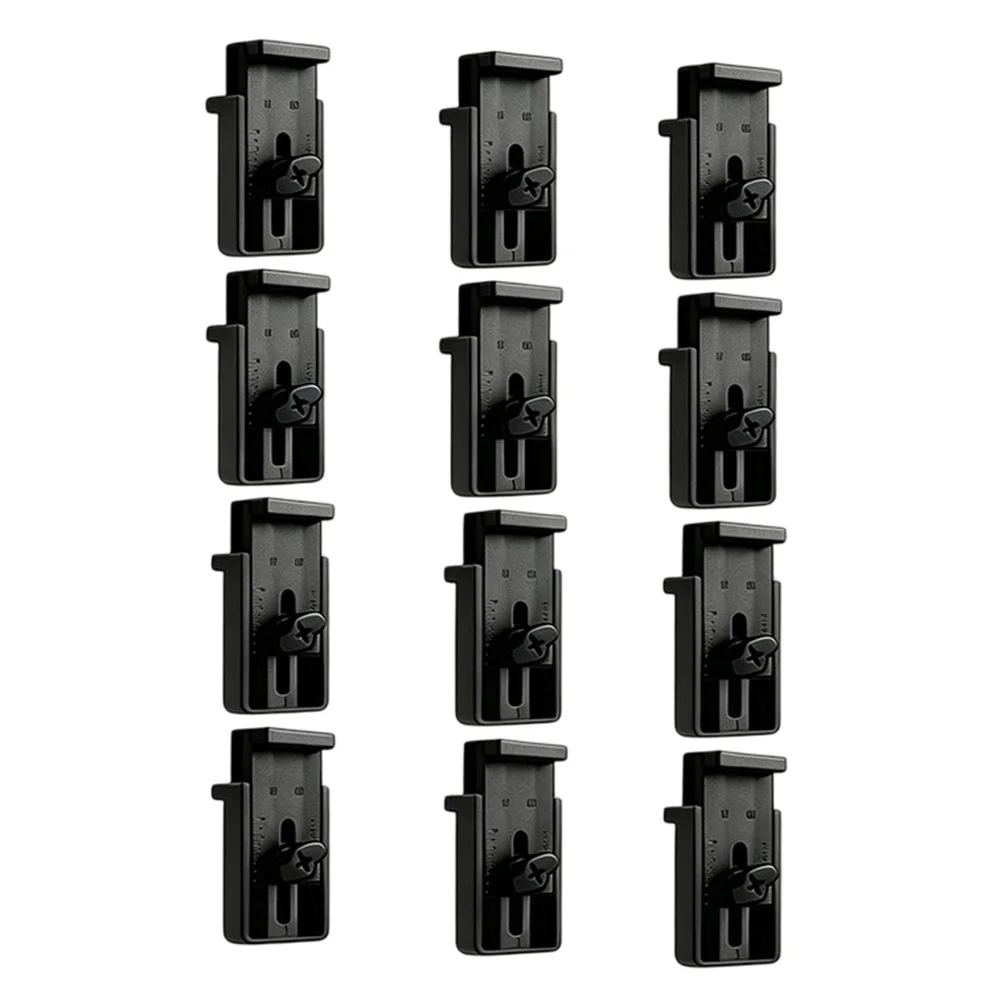 Adjustable Plastic Spacers for Floor Installation 1/4 in to 1 in Gap Range with Side Baseline Alignment Feature
