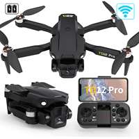 TD12Pro 5GHz WIFI FPV Drone With 1080p HD Camera, 2 Batteries 360° Flip RC Quadcopter Professional Brushless Motor UAV CO