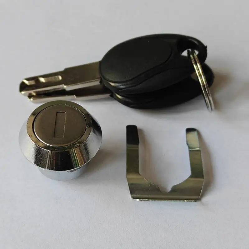 NEW 1 Set Cylinder Core Plug And Keys Motorcycle Top Box Lock For 25L 32L 36L 40L 45L 50L 55L 60L 65L 80L 85L 100L Top Case