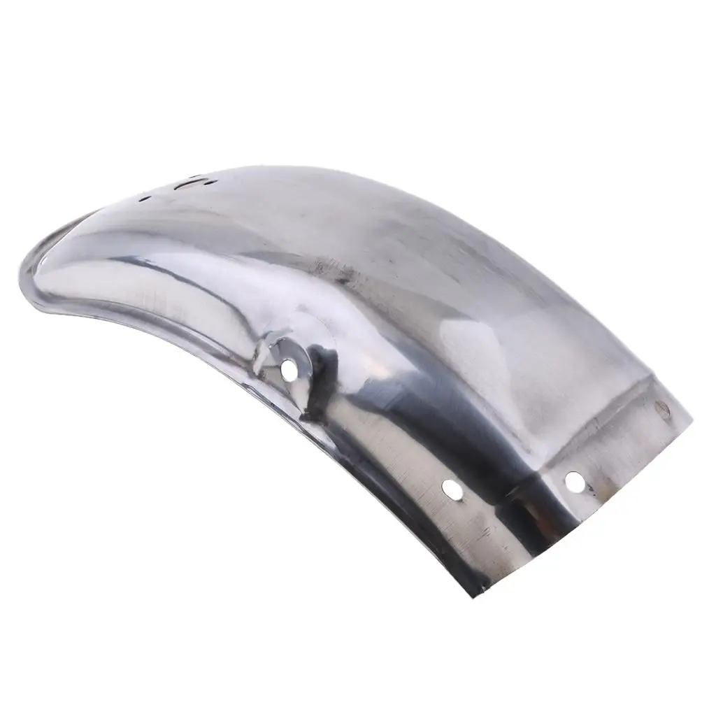 Motorcycle Rear Fender Mud Guard with Plate Holder Stainless Steel for CN125 CN 125 Equipment