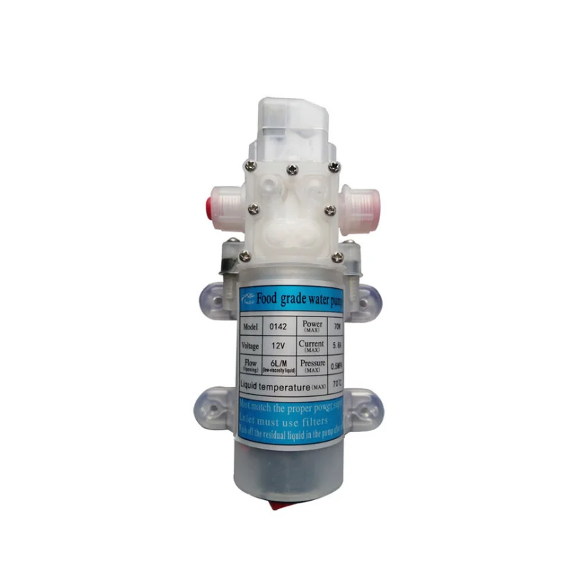 Liquid Filling Machine Water Pump Parts, DC Diaphragm Pump 12V / 24V, Beverage Coffee Pump, Water Purifier Pump for Extracting E