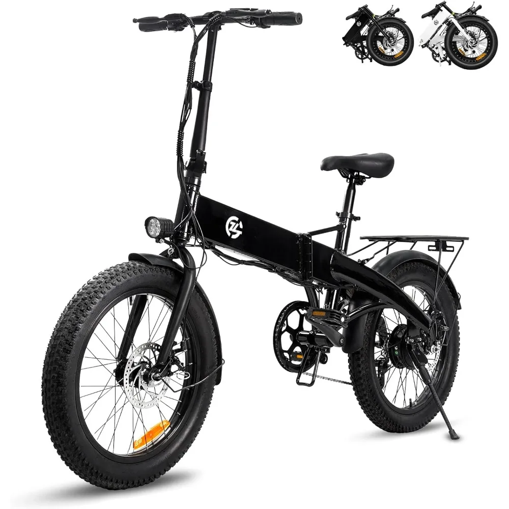 Electric Bike for Adults 750W Motor Foldable Bikes Up to 24 MPH Long Range Ebike for Adult 48V Removable Battery 20