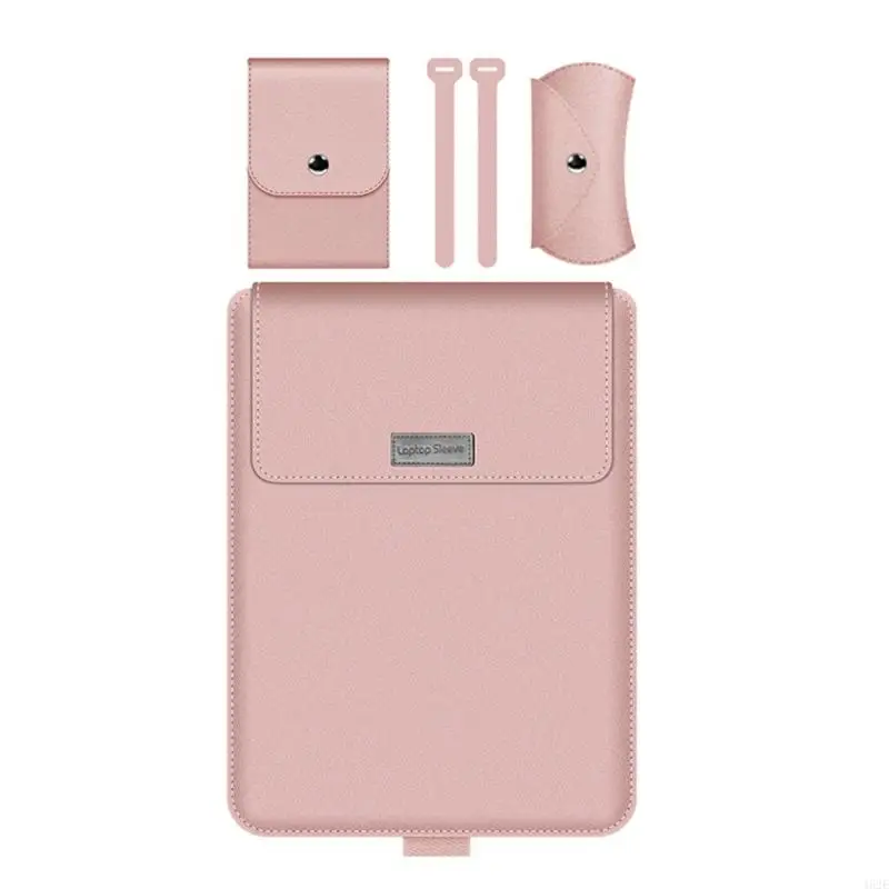 462E Elegant Retro Design 13 14 15 16inch Laptop Protective Case Closure Waterproof Anti Scratch Featuring Organizers