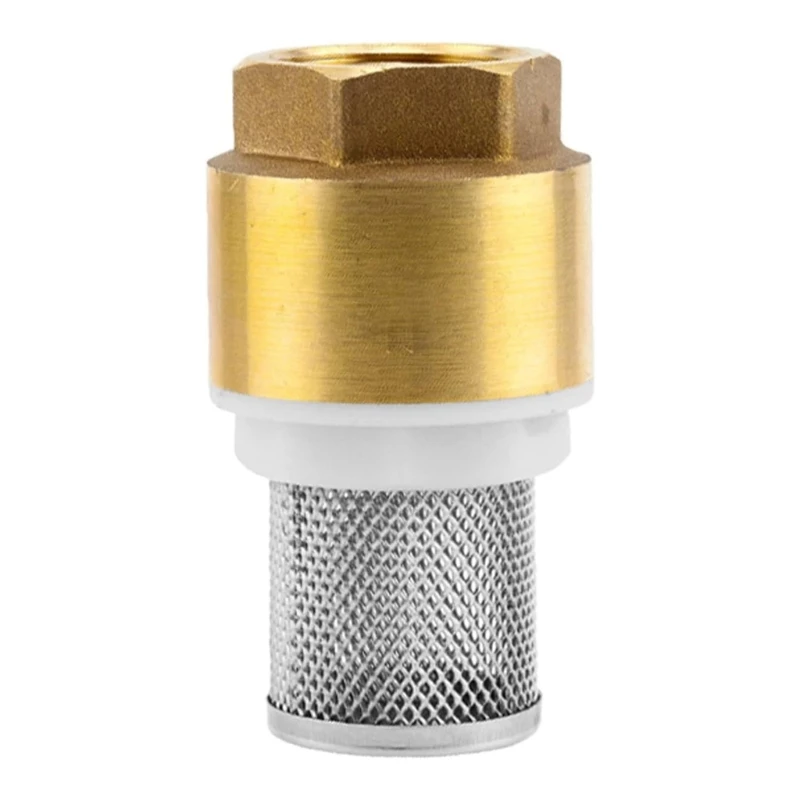 E5BE Compact 1inch/3/4inch Check Valves with Firmly Mounted Stainless Steel Basket Ensures Smooth Operation Quick Fixing