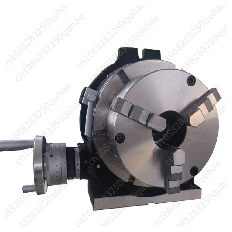 Vertical & Horizontal Precision Indexing Plate, Manual Rotary Indexing Head with Three-Jaw Chuck