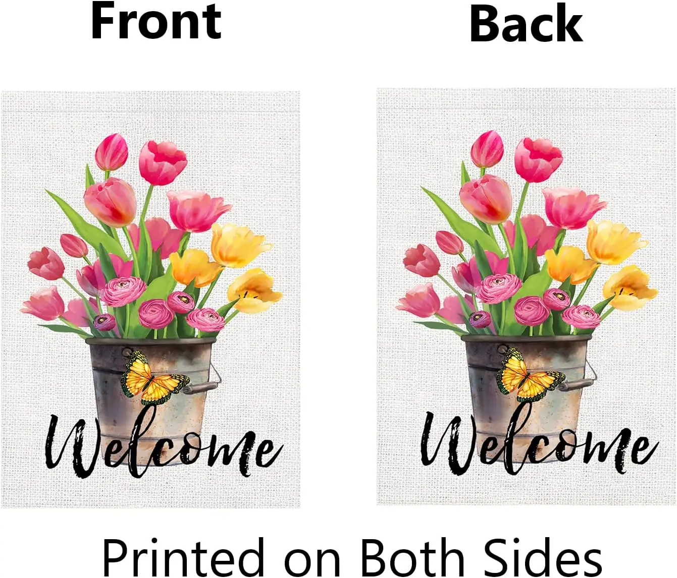 Spring Garden Flags 12