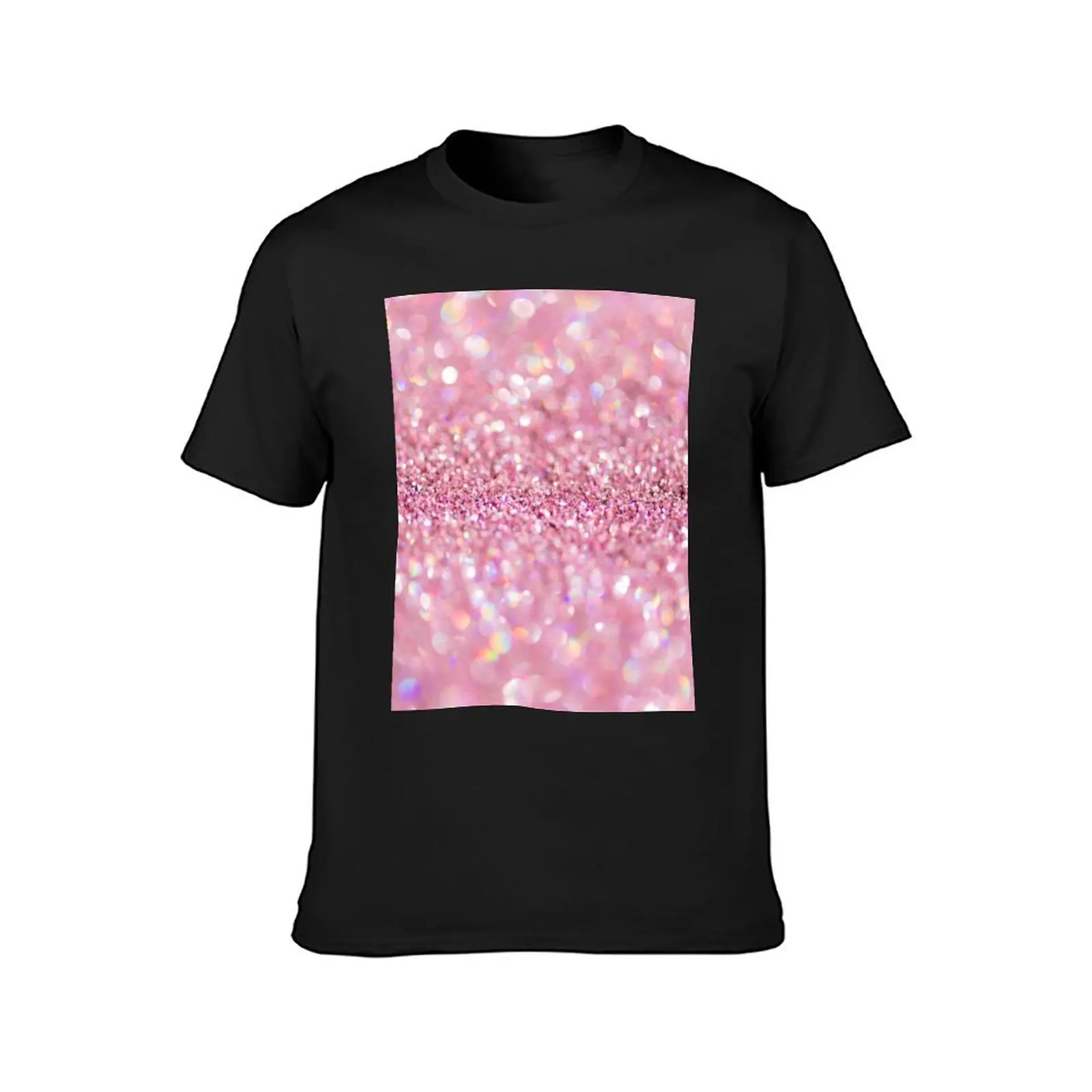 Blush Pink Stardust T-Shirt tops funnys mens clothes