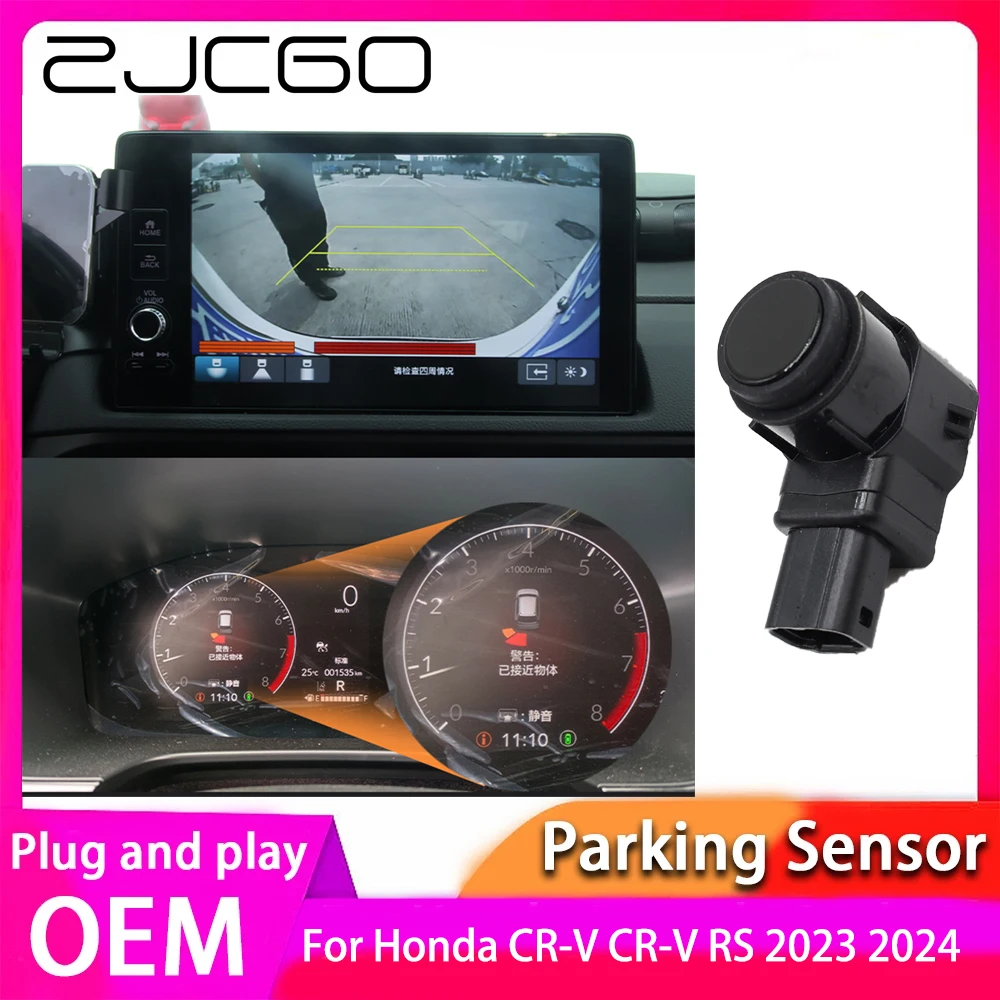 

ZJCGO Original Car OEM Parking Sensor Assistance Backup Radar Buzzer System For Honda CRV CR-V RS 2023 2024