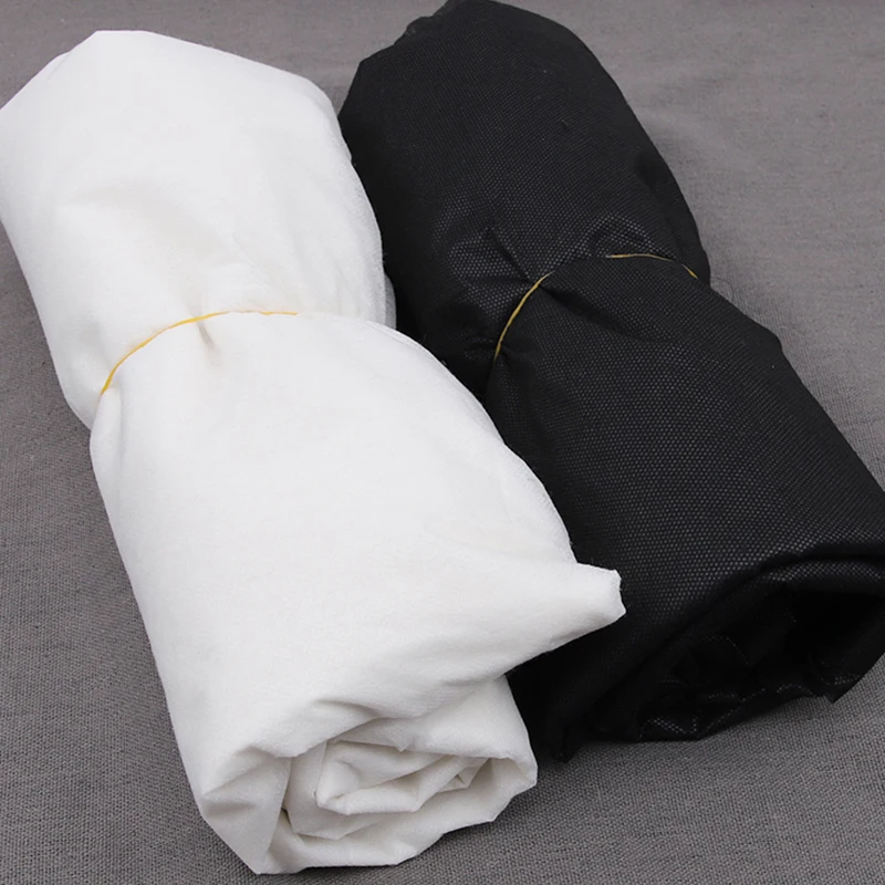 5M/Lot Non-Woven Fusible Light Weight Interlining Fabric Sewing Clothing Accessories Iron On Lining Adhesive Interfacing Fabric