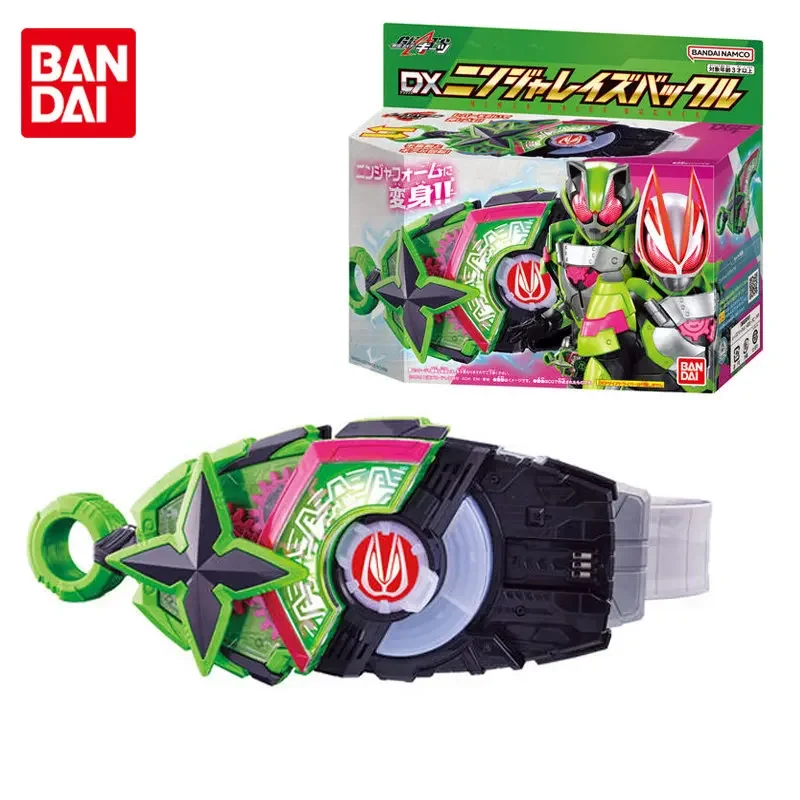 

Фигурка-трансформер Bandai KAMEN RIDER GEATS DX Ninja Raise Buckle No Core, аниме-персонаж, игрушка-пояс для трансформации, подарок на день рождения для детей