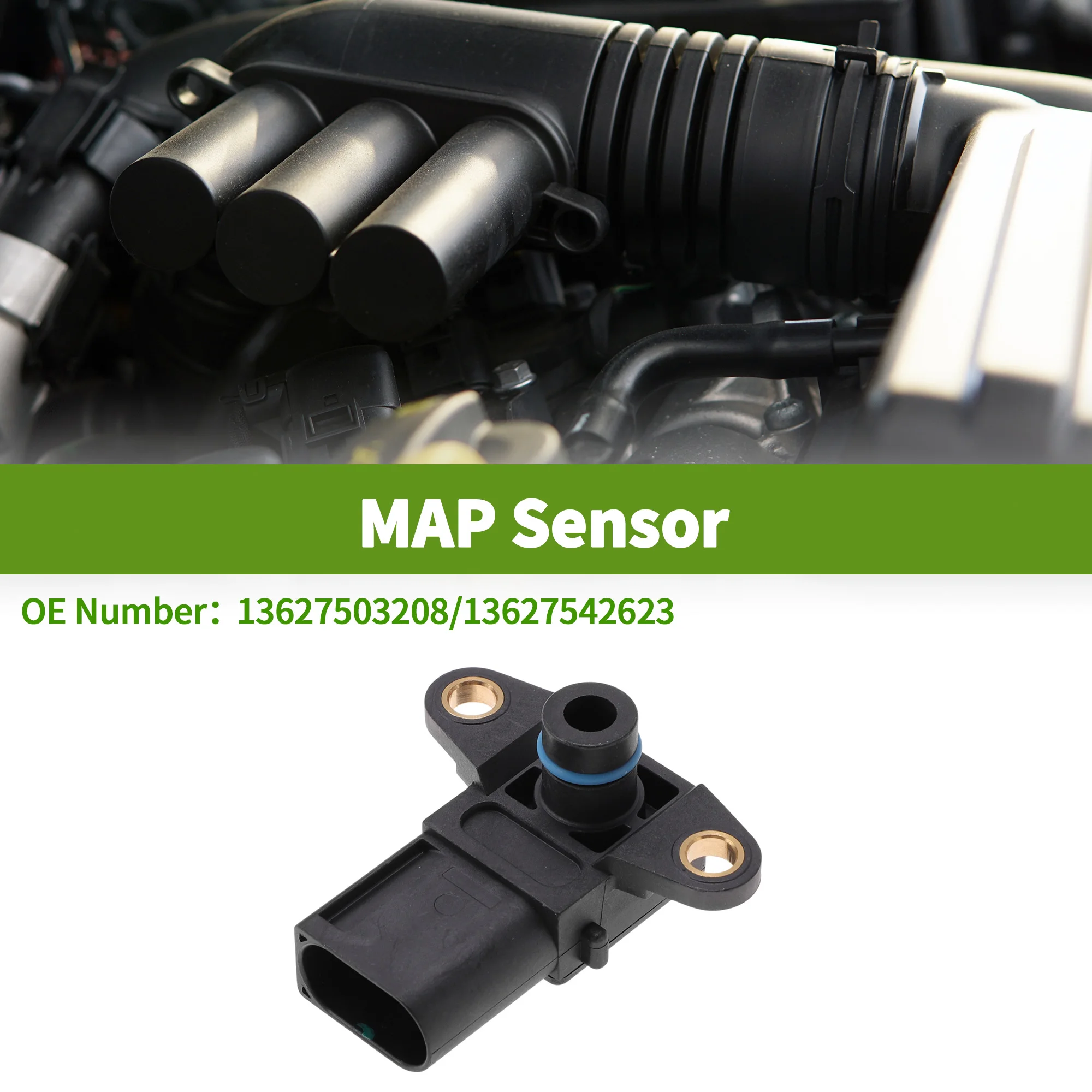 

UXCELL No.13627503208 Manifold Absolute Pressure MAP Sensor for BMW 128i E87 2008-2013