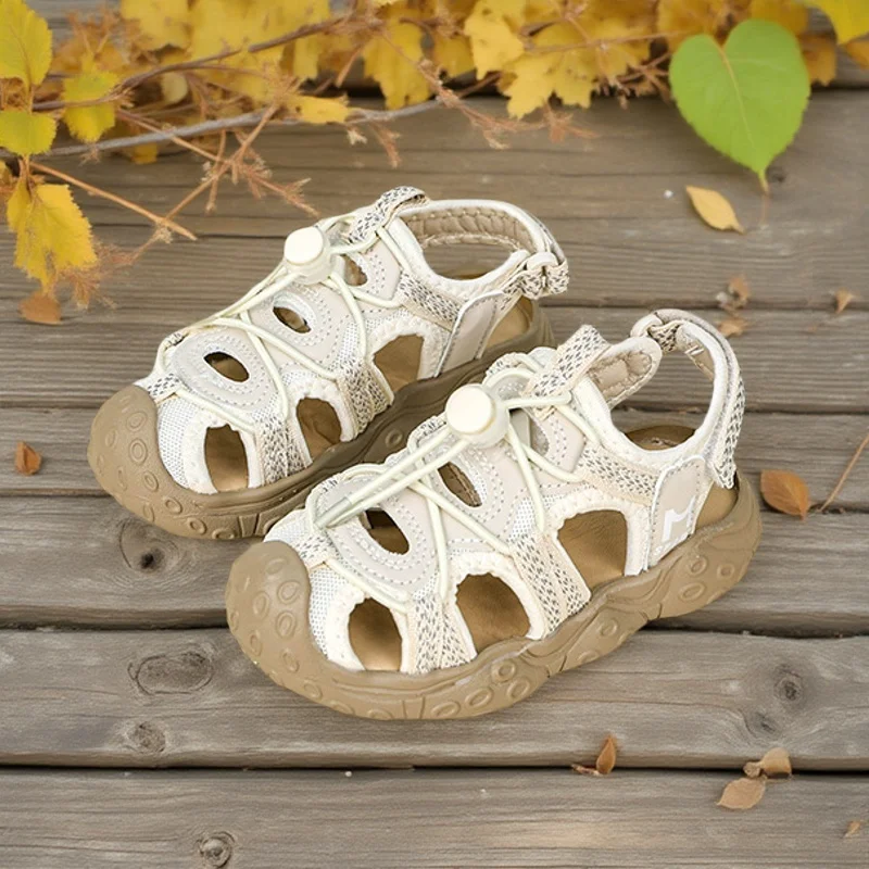 2025 New Kids' Ventilated Sandals Boys Girls Sports Sandals Ankle Support Lightweight Mesh Shoes For Summer Outdoor Activities​