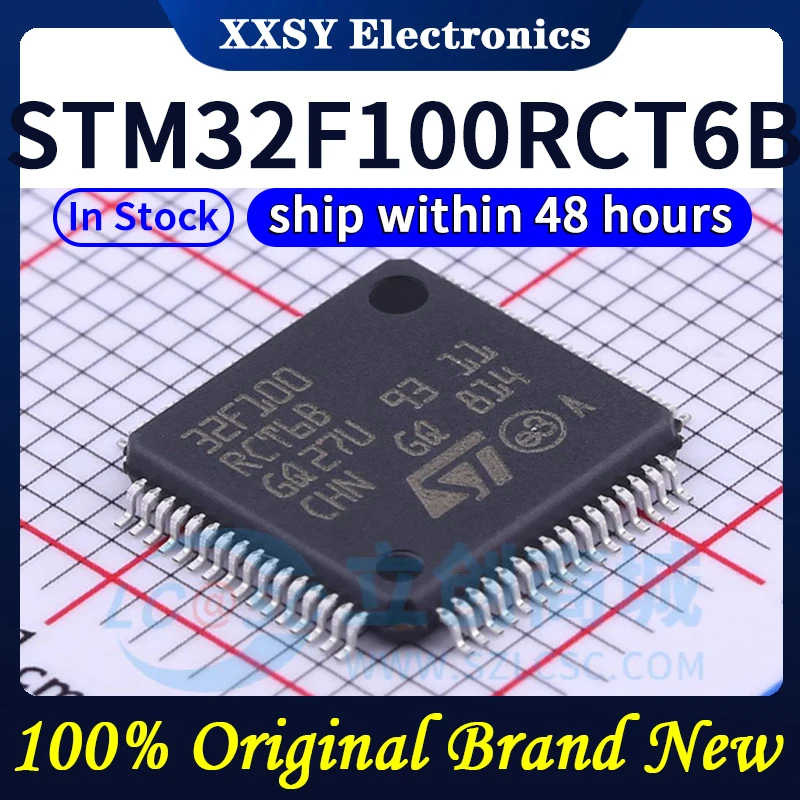 STM32F100C8T6B STM32F100C4T6B stm32f100c6b STM32F100CBT6B STM32F100R8T6B