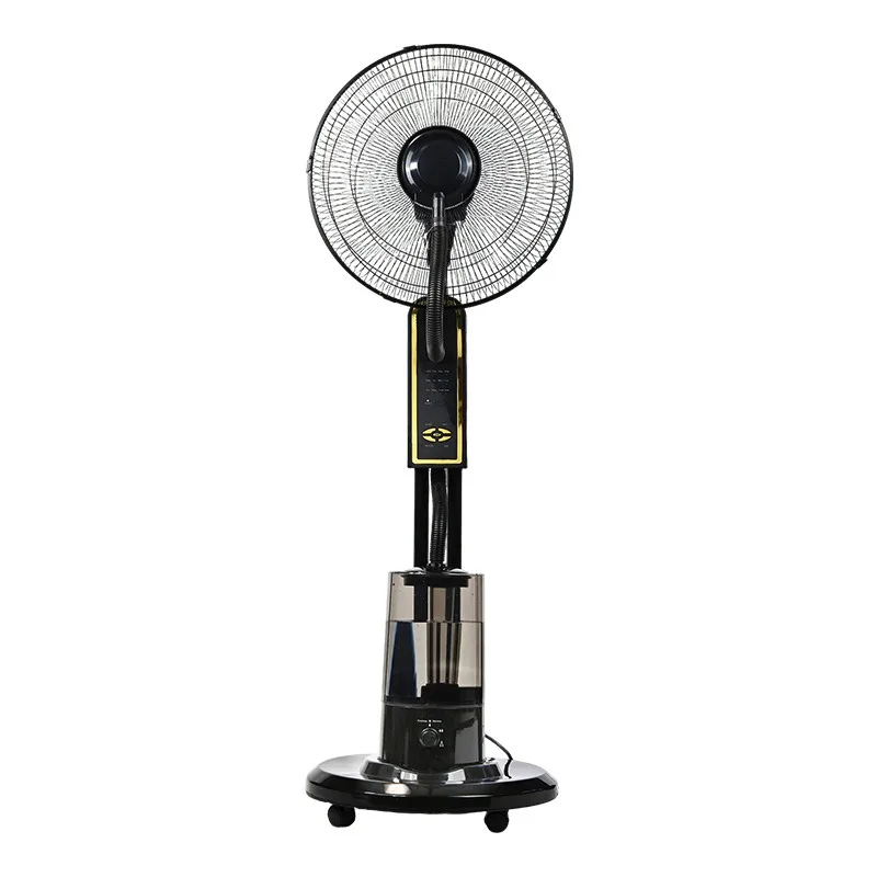 4L Water Tank Floor Mist Spray Fan Non-Chemical Humidify Purify Electric Ice Mist Cooling Fan Home & Commercial