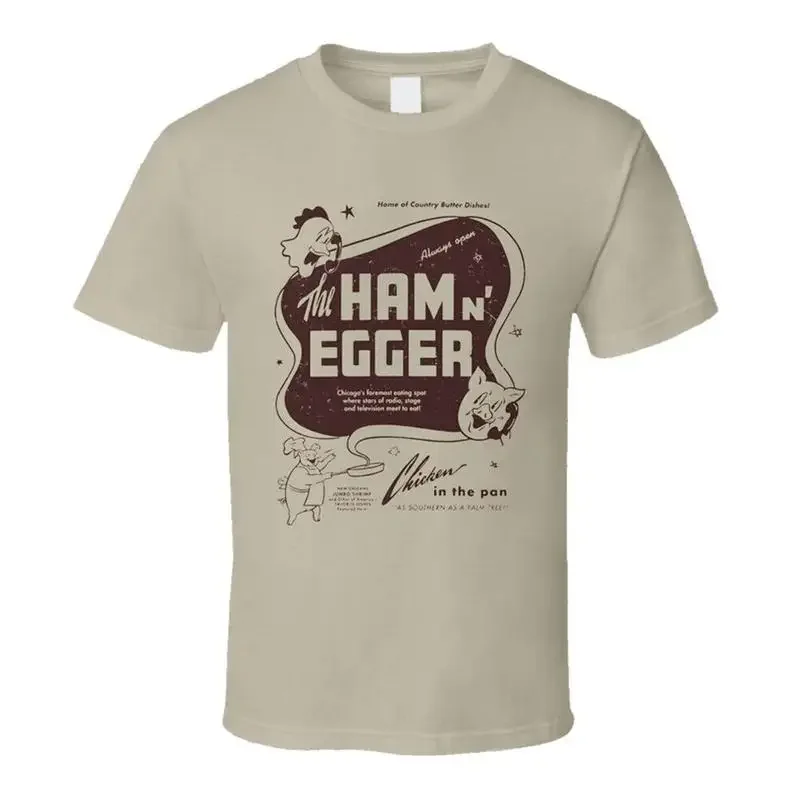 Ham N Egger Restaurant Chicago T Shirt