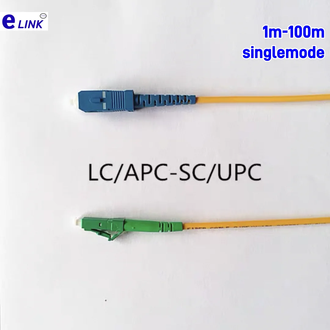 

оптический патч-корд одномодовый SC-LC/APC 1 м 5 м 10 м 50 м 100 м simplex SM 30 м 20 м LCAPC оптоволоконная перемычка G652D бесплатная доставка ELINK