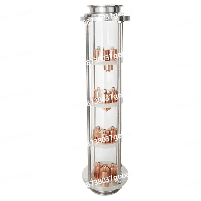 Crystal air duct brewing equipment distilling brandy fruit wine tower type to urge aging and increase fragrance