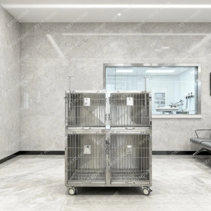 

Клетка для собак из нержавеющей стали 304, для домашнего использования, больших и малых размеров, высококачественная, для содержания в домашних условиях.