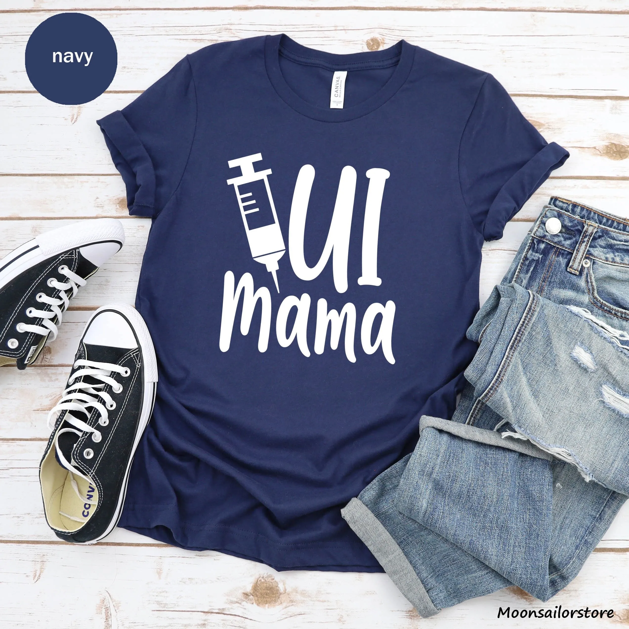 Iui Mama T Shirt Intrauterine Insemination Fertility Appointment Infertility Awareness For Mom Day