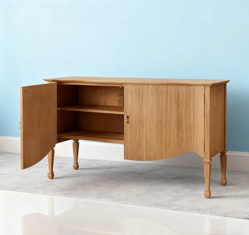 #Modern Luxurious Wooden Furniture with EU Ce Certification  High-end Hotel   Apartment   Restaurant and Family Storage Cabinets