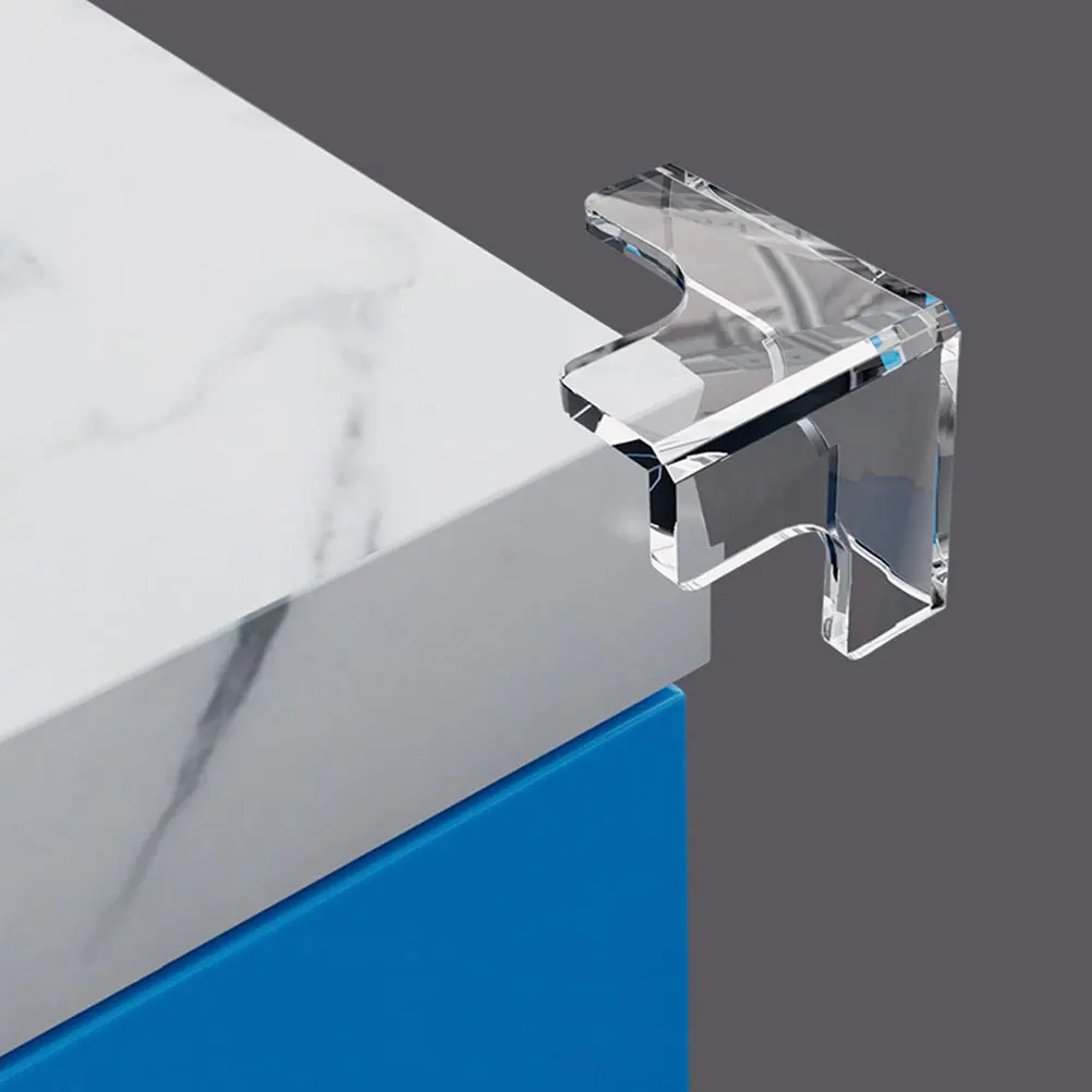 

10pcs Transparent Corner Guards Clear Pvc Edge Protectors Baby Safety Furniture Protection Table Corner Protector Child Proof