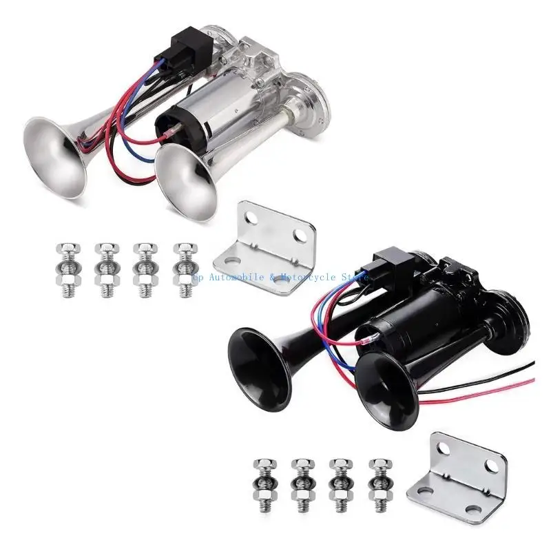 

270E Air Horn for Vehicles Electric Trumpet 600DB Super Loud Auto Air Horn