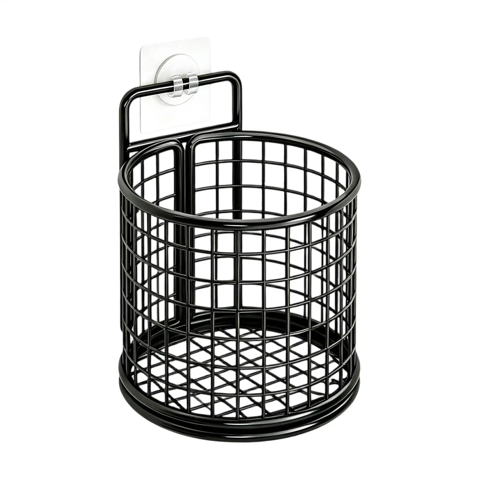 Wall Baskets For Kitchen Space Saving Drill-Free Mesh Iron Organizer Potato Storage For Dorm Vegetable Potato Onion Garlic Bread