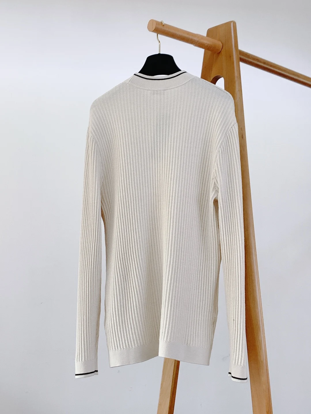 BLLIYOSS Revers-Langarm-Wollhemd für Herren, 2025, FW, neu, warm, bequem, Reißverschluss, Elastizität, Stickerei, hochwertige Größe M48-3XL56