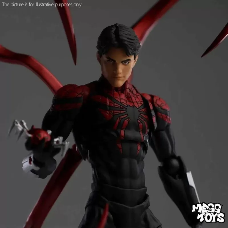 Figura de Acción de Spider-Man Ultimate Neighbor Kaine Peter Parker de Messtoys, Modelo de Juguete Coleccionable