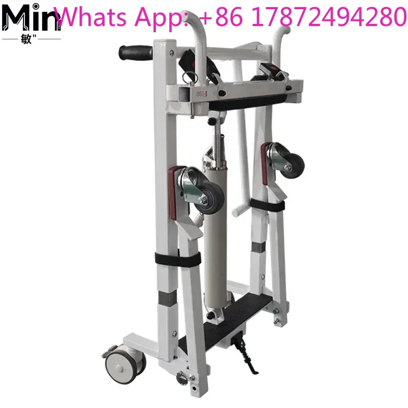 Hydraulic Patient Transfer Chair with Online Technical Support for Safe Patient Bathing & Shower Transfer