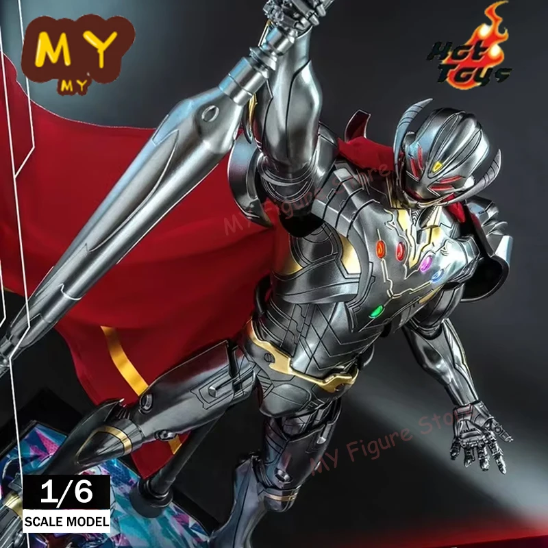 

Оригинальная фигурка Hot Toys Ultron 1/6 Что If Фигурка Мстителей Infinity Ultron HT TMS063D44 Коллекция статуй игрушки