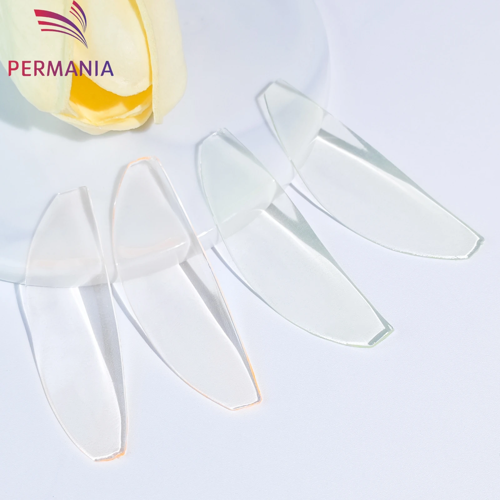 แผ่นซิลิโคนดัดขนตา PERMANIA ช่วยให้ขนตานุ่ม ยกขนตา ป้องกันการเสียดสี แบบติดเอง อุปกรณ์ดัดขนตา 3 มิติ เครื่องมือแต่งหน้า