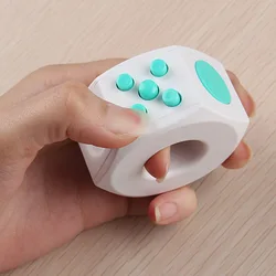 Fidget Ring Toys Anti-Stress Fingertip Click Reduce Autism Anxiety Creative Stress Relief Toys Innovative Gift