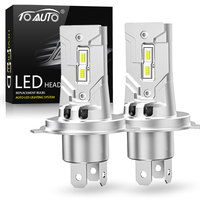 H4 LED H7 Headlight Bulbs Canbus High Low Beam Car Light Turbo Led Diode Auto Motorcycle Lamp CSP Chips 6500K 12V