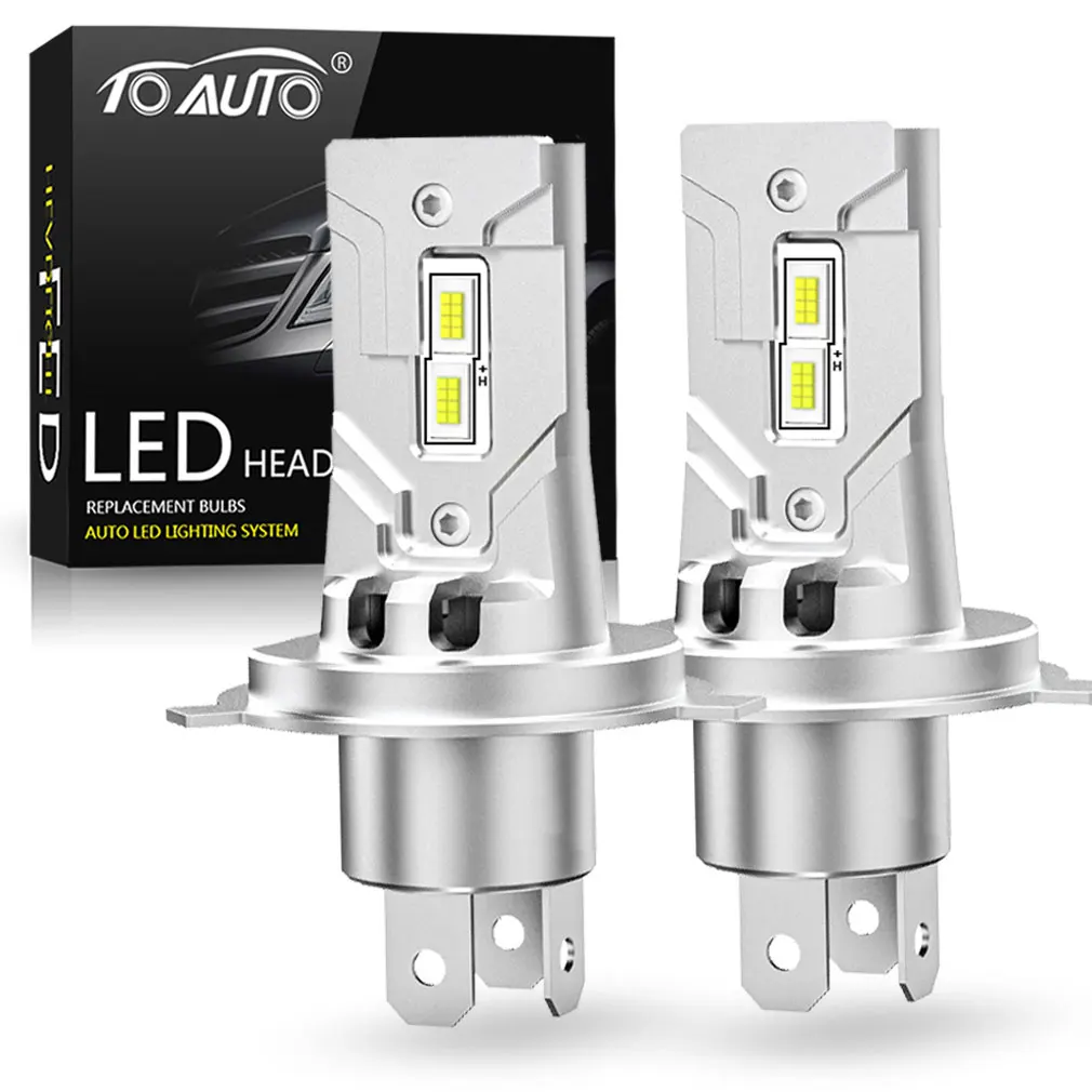 H4 LED H7 Headlight Bulbs Canbus High Low Beam Car Light Turbo Led Diode  Auto Motorcycle Lamp CSP Chips 6500K 12V 